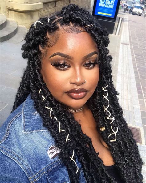 The muted yet yummy shade of these <b>soft</b> <b>locs</b> plays up the fullness and length of the simple style. . Soft locs hair